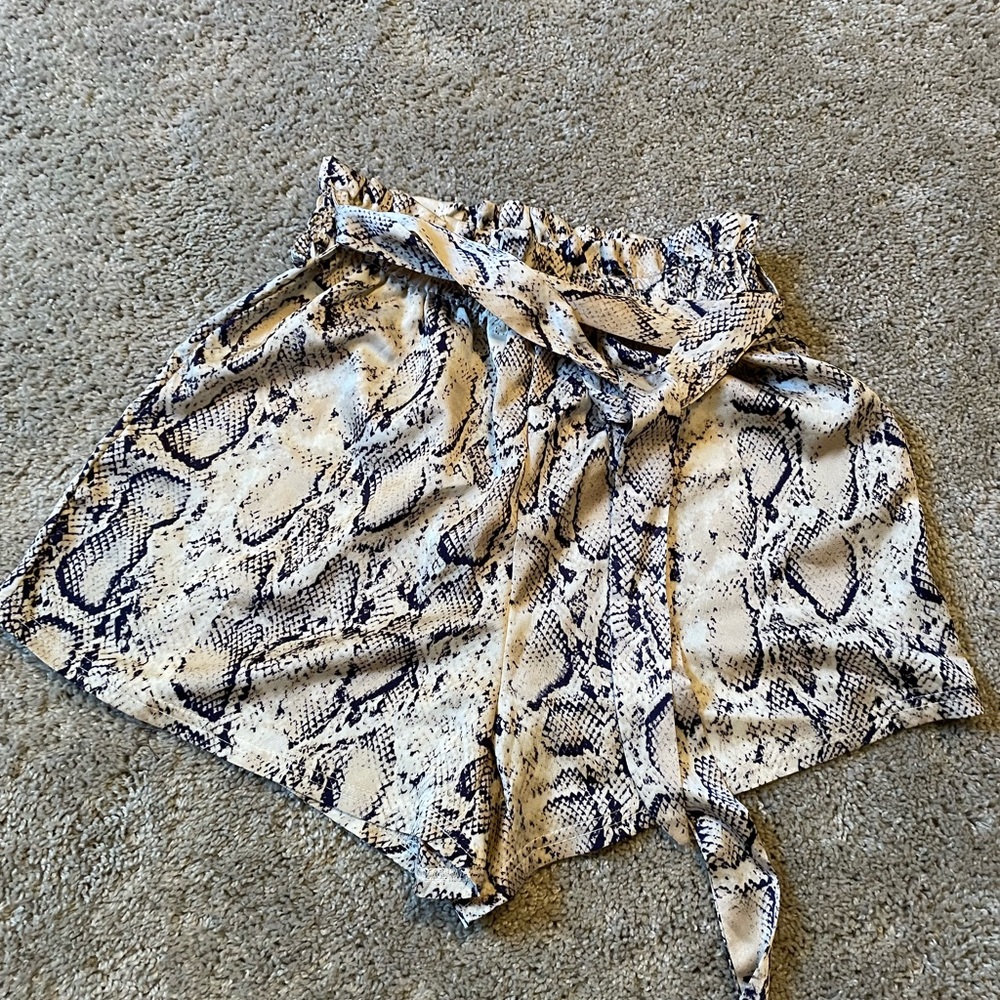 Snakeprint Shorts